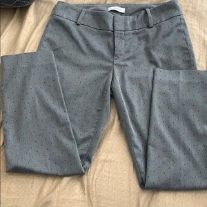 Gray black dotted Calvin Klein slacks